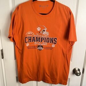 Clemson Tigers Shirt Mens XL National Championship 2015 2016 BACK TO BACK Tshirt